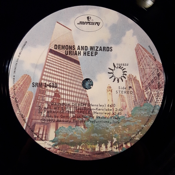 Uriah Heep - Demons and Wizards - Vinyl LP Record - Picture 6 of 6
